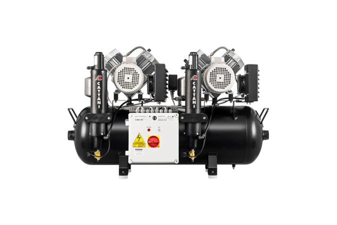 Kompresor AC400 s dva agregata x dva cilindra za 4 /5 radnih mjesta