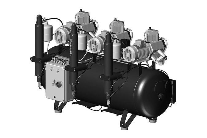Kompresori za CAD/CAM – AC910 (9 cilindara sa sušačem)
